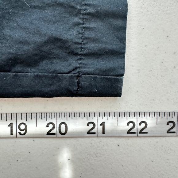 SBJ Austin Laura Jumpsuit Womens Size 2 Button Pockets Lagenlook Collared Blue - Picture 10 of 12